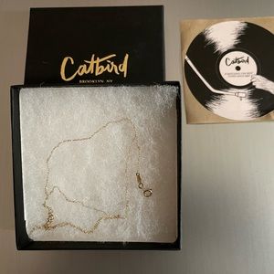 Catbird mitten yellow gold